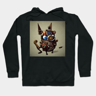 Steampunk Artstic Electric Mouse Hoodie